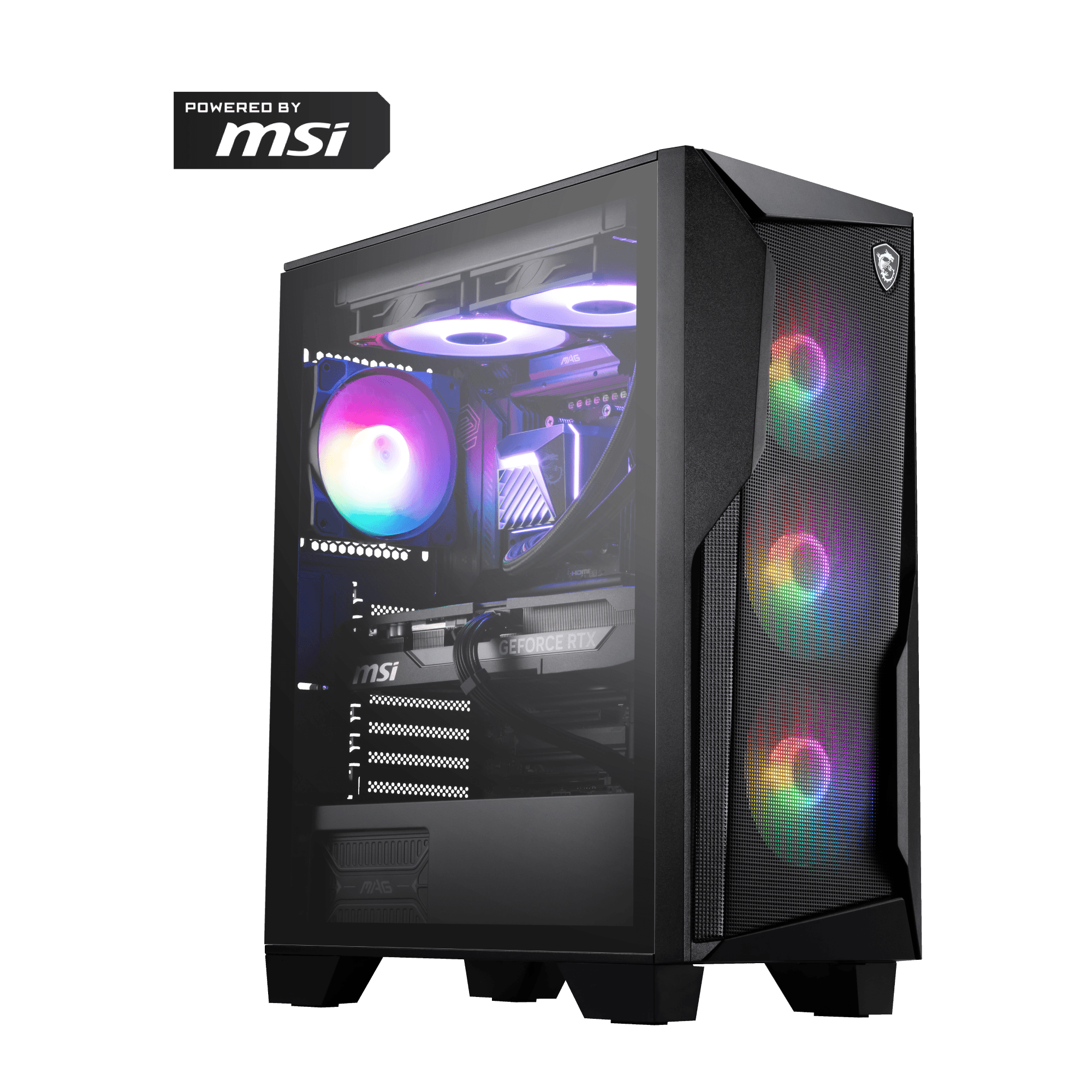 Cyber M1 R5 9600X + RTX 5060 MSI PC Build