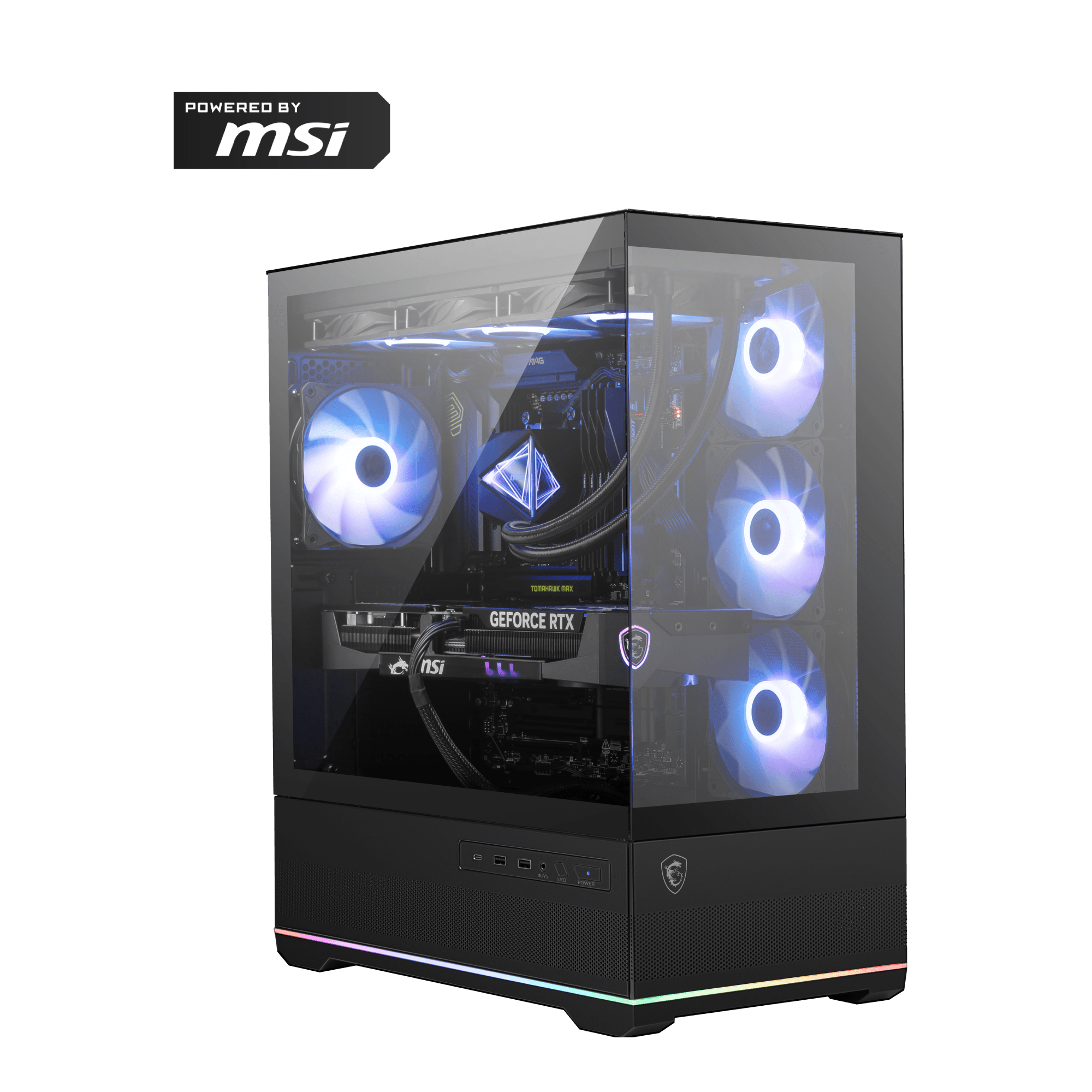 Inferno M4 R7 9850X3D + RTX 5070 12GB MSI PC Build