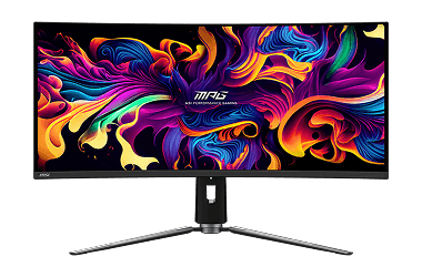 MSI MAG 341CQP QD-OLED | 34 Inch Curved 1440p UWQHD (2K) 175Hz OLED 0.03ms