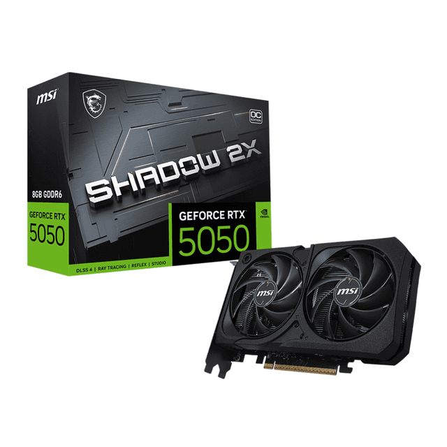 MSI RTX 5050 Shadow 2X OC 8GB GDDR6