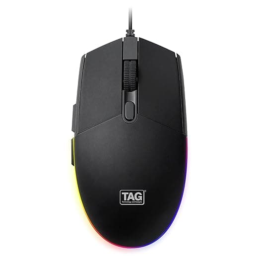 TAG IVY Wired Gaming Mouse (Black)