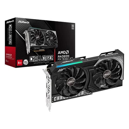 ASRock RX 9060 XT Challenger OC 8GB GDDR6