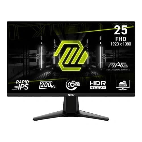 MSI MAG 255F E20 | 25 Inch 1080p FHD 200Hz Rapid IPS 0.5ms