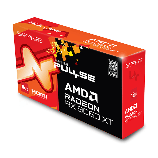 Sapphire PULSE RX 9060 XT 16GB GDDR6