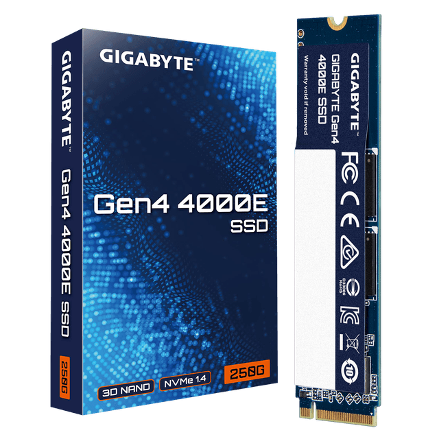 Gigabyte 4000E 250GB M.2 NVMe Gen4