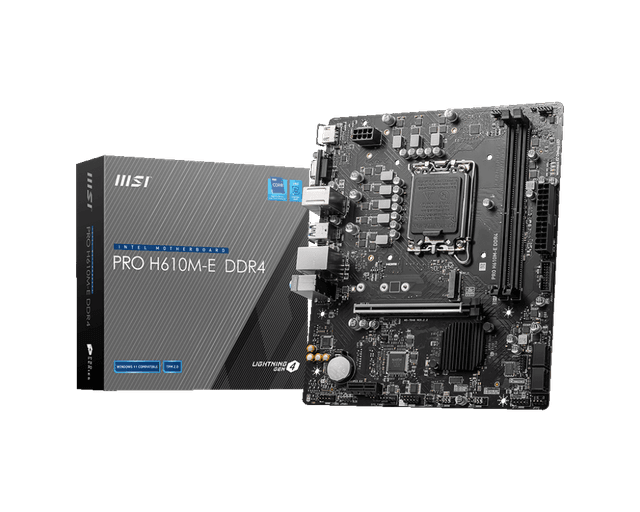 MSI PRO H610M-E DDR4