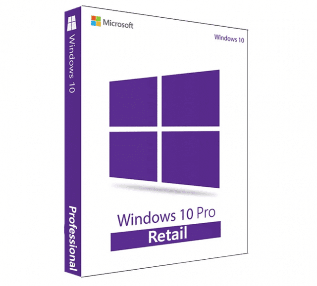 Windows 10 Pro Retail Key Licence (Lifetime)