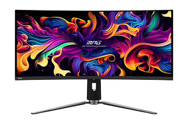 MSI MAG 341CQP QD-OLED | 34 Inch Curved 1440p UWQHD (2K) 175Hz OLED 0.03ms