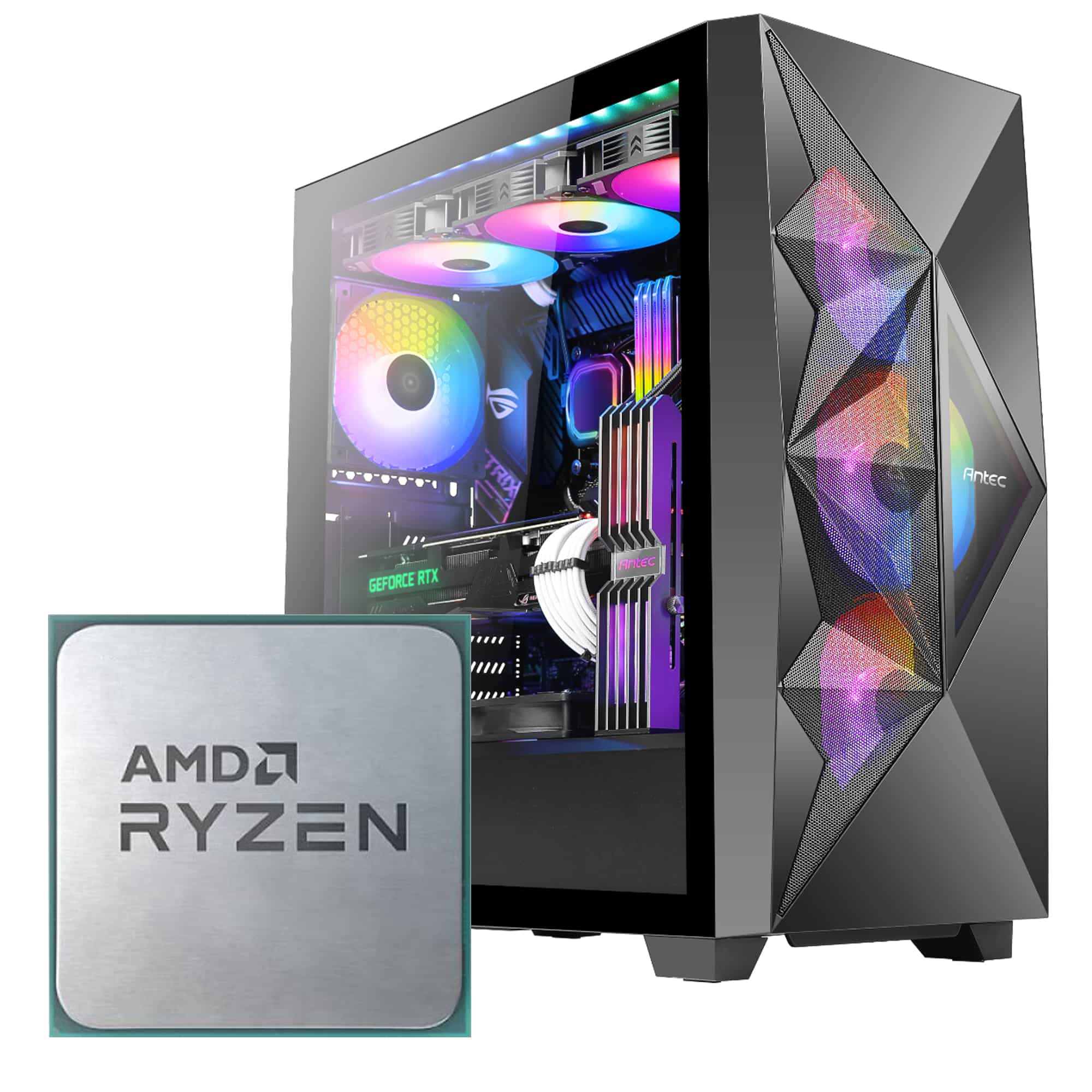 PC Gamer Plataforma AMD Ryzen 5000 (FULL CUSTOM)