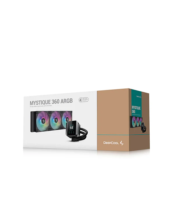DeepCool Mystique 360 ARGB with LCD Display (Black